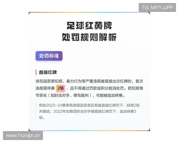 自动停赛规则如何判定？关键点全解析帮你秒懂处罚标准